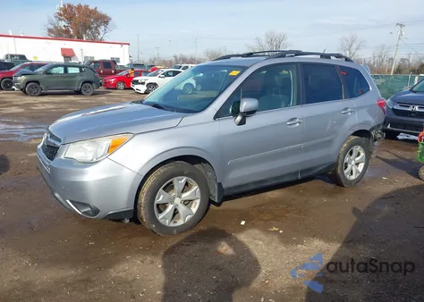 2015 Subaru Forester 2.5I Limited из США, поврежденный, VIN JF2SJAKC2FH428358